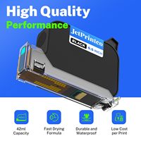 Imprimante jet d'encre manuelle portable AISOMARK pour le codage de la date de péremption, l'impression de codes QR, de codes-barres et de logos - Compatible Flex et Egg