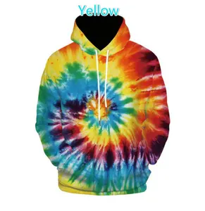 2022 fashion garment die hoodies men tiedye custom heavy cotton tye dye oversized hoodie tie dye hoodies for men