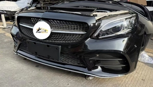 Conjunto de parachoques delantero de <span class=keywords><strong>segunda</strong></span> <span class=keywords><strong>mano</strong></span> adecuado <span class=keywords><strong>para</strong></span> parachoques Mercedes-Benz W206 C300 2022 con faros de rejilla de radiador - Product Image 2