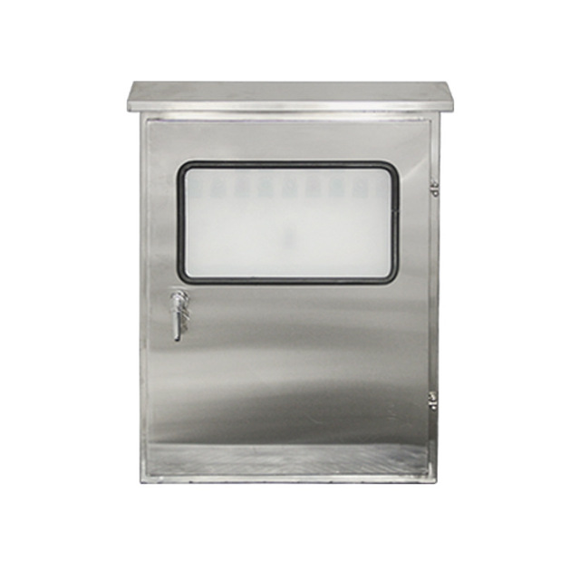 Stainless Steel Street Light Control Box Photovoltaic Grid-connected Electrical Distribution Board 4/16 Circuits Customized