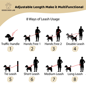 Custom Waterproof Dog Leash PVC Adjustable Dog <b>Lead</b> Multifunctional Hands Free Leash for Pet <b>Training</b> Walking - Product Image 3