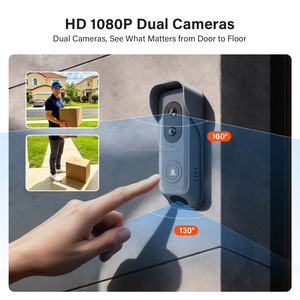Videoportero con Batería, Sistema de Seguridad para el Hogar, Pantalla Táctil de 8 Pulgadas, Control Remoto, Aplicación Inteligente Tuya, Alta Definición - Product Image 3