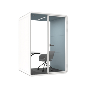 High Quality Soundproof Phone Booth Single Seater Acoustic Working Pod Indoor Private Office Cabin Customizable - Product Image 5