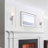 Lámpara de Pared Moderna para Sala de Estar y Pasillo, Aplique de Pared para Interiores, Luces de Pared para el Hogar