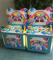 Gros Grenouille Marteau Frapper Machine De Jeu Grenouille Jouant À Des Jeux