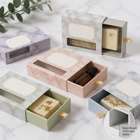 Boîte d'emballage coulissante en papier rigide sur mesure OEM ODM avec languette à ruban pour boîte à bijoux ou cadeau