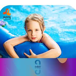 <span class=keywords><strong>สระ</strong></span>ว่ายน้ำเด็กทรงกลมเป่าลมยี่ห้อ <span class=keywords><strong>Jilong</strong></span> Avenli รุ่น 12096 สำหรับครอบครัว วัสดุ PVC สำหรับใช้งานกลางแจ้ง ขนาด 1.8 ม. x 73 ซม. ป้องกันรังสียูวี - Product Image 2
