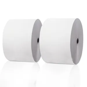 High Quality 80gsm Premium Top Coated Direct Thermal Self-Adhesive Label Material Jumbo Roll Sticker for Shipping Promotion