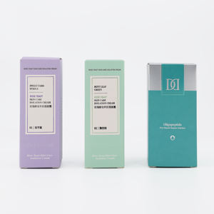 Emballages en papier cosmétique pour cils avec lamination gaufrée personnalisée, fabriqués à partir de matériaux recyclés pour les soins de la peau et les crèmes pour le <span class=keywords><strong>visage</strong></span> - Product Image 3