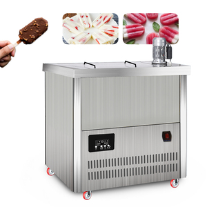 Palitos de helado comerciales 80 moldes fabricante de paletas de refrigeración automática con Control electrónico temperatura ajustable - Product Image 1