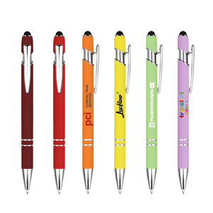 Pulpen Gel Tinta Cair Logam Mewah Logo Kustom Terukir untuk Pernikahan Penggunaan Promosi Tinta Hitam Lebar Tulisan 1.0mm Pulpen UV/Sublimasi - Product Image 3