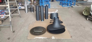 Cheminée suspendue intérieure de style moderne Cheminée suspendue au plafond avec poêle à éthanol - Product Image 5