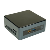 K10531N Pentium J5005 NUC Mini computadora portátil Host Dual HD 4K Video de alta definición Home Desktop Mini PC