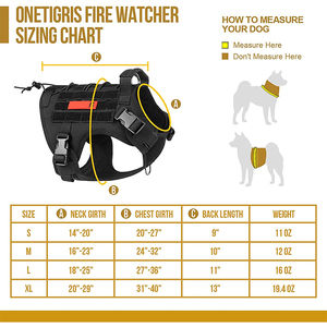 Não-Pull Ves Tático Colete Arnês Do Cão Do Cão de Serviço com Alça - Product Image 3