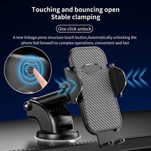 Atacado Multi-Funcional ABS Silicone Phone Holder com Ventosa Gancho Tipo de Suporte para Painel do Carro Air Outlet ou Vents - Product Image 3