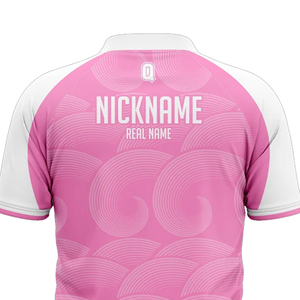 Camiseta de Pádel Personalizada, Transpirable, de Secado Rápido, Ecológica, con Cuello en V, Manga Corta, de Poliéster, para Hombres y Mujeres, Entrenamiento en Equipo - Product Image 4