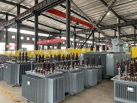 Transformateur de distribution immergé dans l'huile ROOQ série 33KV 80kVA triphasé 60Hz avec bobine à couches, deux enroulements, sortie 400-433V