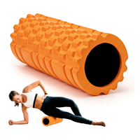 Bâton de massage Muscle Fitness de haute qualité Relax Rouleau de colonne en mousse avec logo personnalisé Rouleau de mousse creux pour le dos de yoga