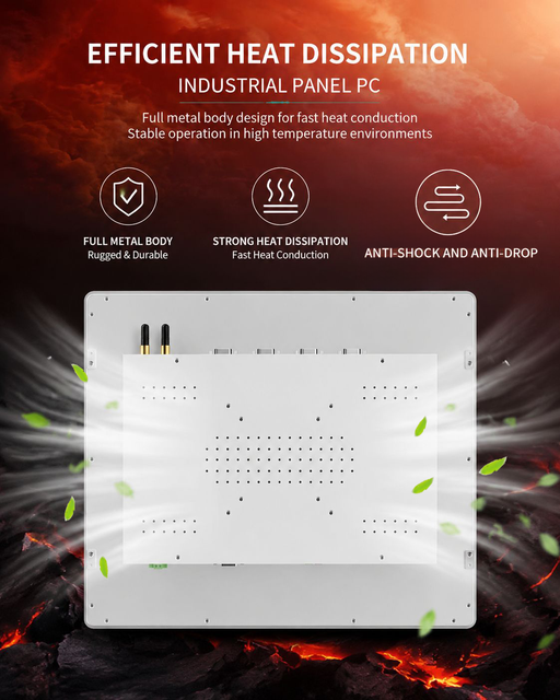 21.5-inch IPS Touchscreen Industrial All in One Pc Full HD 1080p 100% SRGB LCD Monitor, Medical Grade, Desktop Use, Retail