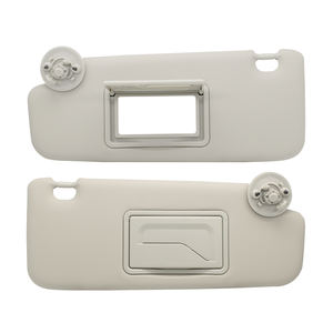 حاجب شمس للسائق والراكب متوافق مع شيفروليه سونيك 2012-2019 وسبارك 2013-2016، طراز بديل AW-SV0009، رمادي اللون، مصنوع من البولي بروبيلين والبلاستيك ABS+PVC - Product Image 3