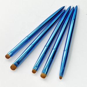 Hot Selling <b>Round</b> Head Nail Art French Pen Professional Nail Art <b>Brush</b> Factory Customized OEM/ODM Nail <b>Brush</b> Metal Pen Holder - Product Image 1