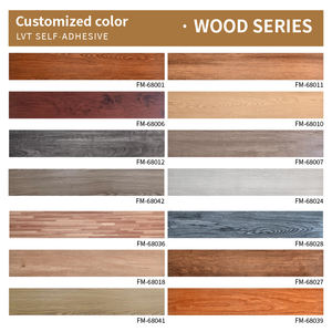 卸売木目調高級ビニール床材LVT LVP防水PVCロール床材柔軟な設置剥がして貼るだけホーム用 - Product Image 6