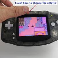 Sentuh dan Tombol Kontrol 8 Model Warna Kecerahan V3 IPS Backlit Lampu Latar Layar LCD untuk Game Boy Advance GBA Konsol