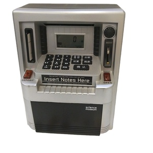 Chất lượng cao điện tử kỹ thuật số con heo đất ngân hàng nhựa <span class=keywords><strong>ATM</strong></span> máy tiết kiệm mục tiêu tiền hộp - Product Image 1