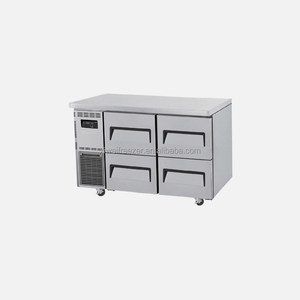 Réfrigérateur commercial pratique à 6 portes sous comptoir, refroidissement par air, tiroirs réfrigérés, dégivrage automatique, contrôle numérique pour comptoir - Product Image 4