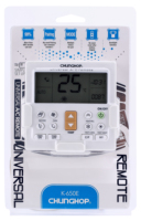 Control Remoto IR con Pantalla Digital LED K-650E para Aire Acondicionado Central 	   Control Remoto Universal para Aire Acondicionado