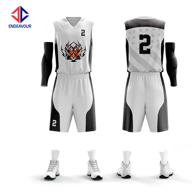 Maillot de basket-ball, uniforme de compétition d'équipe, de haute qualité, entièrement personnalisé, conception d'accessoires