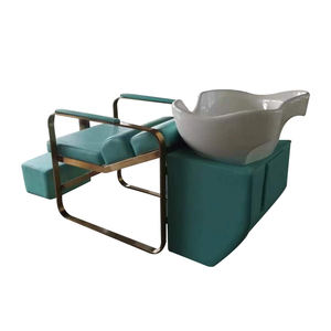 Nouvel équipement <span class=keywords><strong>de</strong></span> Salon <span class=keywords><strong>de</strong></span> coiffure <span class=keywords><strong>2022</strong></span>, Station <span class=keywords><strong>de</strong></span> shampoing bleue pour le client, chaise <span class=keywords><strong>de</strong></span> lavage à contre-courant avec bol en <span class=keywords><strong>céramique</strong></span>, garantie <span class=keywords><strong>de</strong></span> 10 ans - Product Image 1