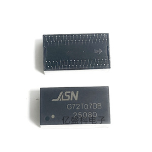 Transformador Ethernet JSN G72T07DB DIP72 de 4 Puertos con Aislamiento, Bobinado Doble y Cuerpo de Plástico - Product Image 1