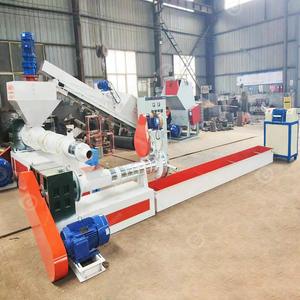 Rubber Granulator Waste Plastic Recycled Pellet Make Crusher Production Line Plant Machine Recycle Pp Granule - Product Image 2