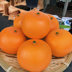 Faux oranges artificielles pour la photographie, accessoires réalistes en mousse, 7,5x7,7 cm, pour l'enseignement photographique - Product Image 3