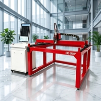 Nouvelle machine de découpe laser à fibre compacte 1313, zone de travail efficace 1,2 x 1,2 m, refroidissement par eau, entraînement double face, détachable, AI Metal