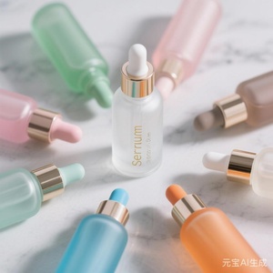 Bouteilles compte-gouttes en verre ambré pour huiles essentielles 10ml/30ml/50ml, avec compte-gouttes doré, logo personnalisé, Guangdong - Product Image 3