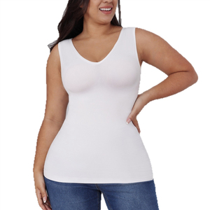 Ropa moldeadora de abdomen y estómago de exportación rusa, corsé para mujer, top de cuello en V de alta elasticidad, chaleco - Product Image 3