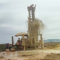 Foreuse hydraulique sur chenilles robuste et durable pour puits d'eau et forages miniers, haute performance