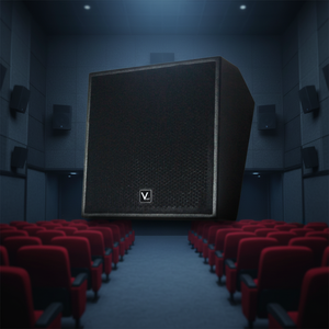 Système audio <span class=keywords><strong>cinéma</strong></span> professionnel NANT DM0820 avec boîtier en contreplaqué, puissance RMS 300W / puissance de crête 1200W, haut-parleur large bande - Product Image 1