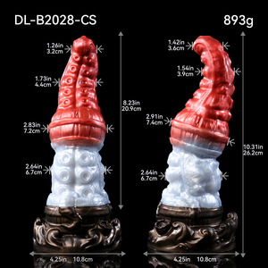 Dildo realista con ventosa de pulpo, diseño atractivo, juguete sexual para adultos de alta calidad, dildo con nudos para placer anal, para hombres, gays y mujeres. - Product Image 6