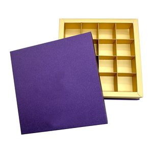 Boîte cadeau carrée rigide biodégradable et écologique pour desserts et lait, avec impression de logo personnalisé, fermeture magnétique et fenêtre, pour emballage Ramadan - Product Image 2