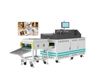 Vente directe du fabricant, nouvelle machine de reliure automatique à plat, machine de reliure de précision, machine de fabrication d'albums photo, 2200W, 1 an