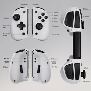 YS37 nuovo stile interruttore joycon Gamepad luci magiche joycon Gamepad accessorio gamepad sinistro e destro controller di <span class=keywords><strong>gioco</strong></span> mobile - Product Image 6