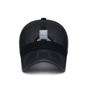 Baseball Cap Mesh Breathable Sunshade Unisex Outdoor Sport <b>Hat</b> Black - Product Image 4