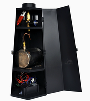 Générateur de flammes DMX 200W pour effets de scène avec bouteille de gaz externe pour spectacles sur scène.