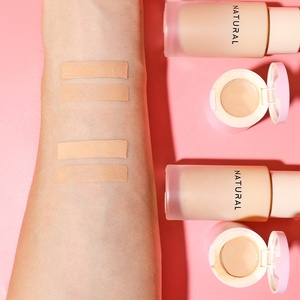 Làm Cho Logo Của Bạn Bảo Hiểm Đầy Đủ <span class=keywords><strong>2</strong></span> Trong 1 Kem Che Khuyết Điểm Matte Không Thấm Nước Thuần Chay Nhãn Hiệu Riêng Chất Lỏng Nền Tảng Cho Da Tối - Product Image 6