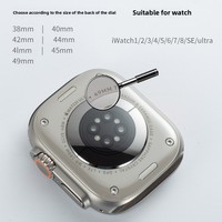 Bracelet de montre intelligent magnétique en silicone de luxe XKS compatible avec Watch S8/S9/S10, boucle dissimulée à bouton-poussoir, moule privé
