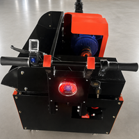 Pompe à béton télescopique électrique 380V 7.5KW de type boom pour la coulée de mortier dans les bâtiments de grande hauteur