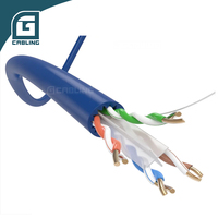 Cable Ethernet Trenzado Profesional de Alta Resistencia Gcabling, Cat7, Cat5, Cat8, en Rollo de 3000 Metros, 40gb, Ip68, Rollo de 1000m